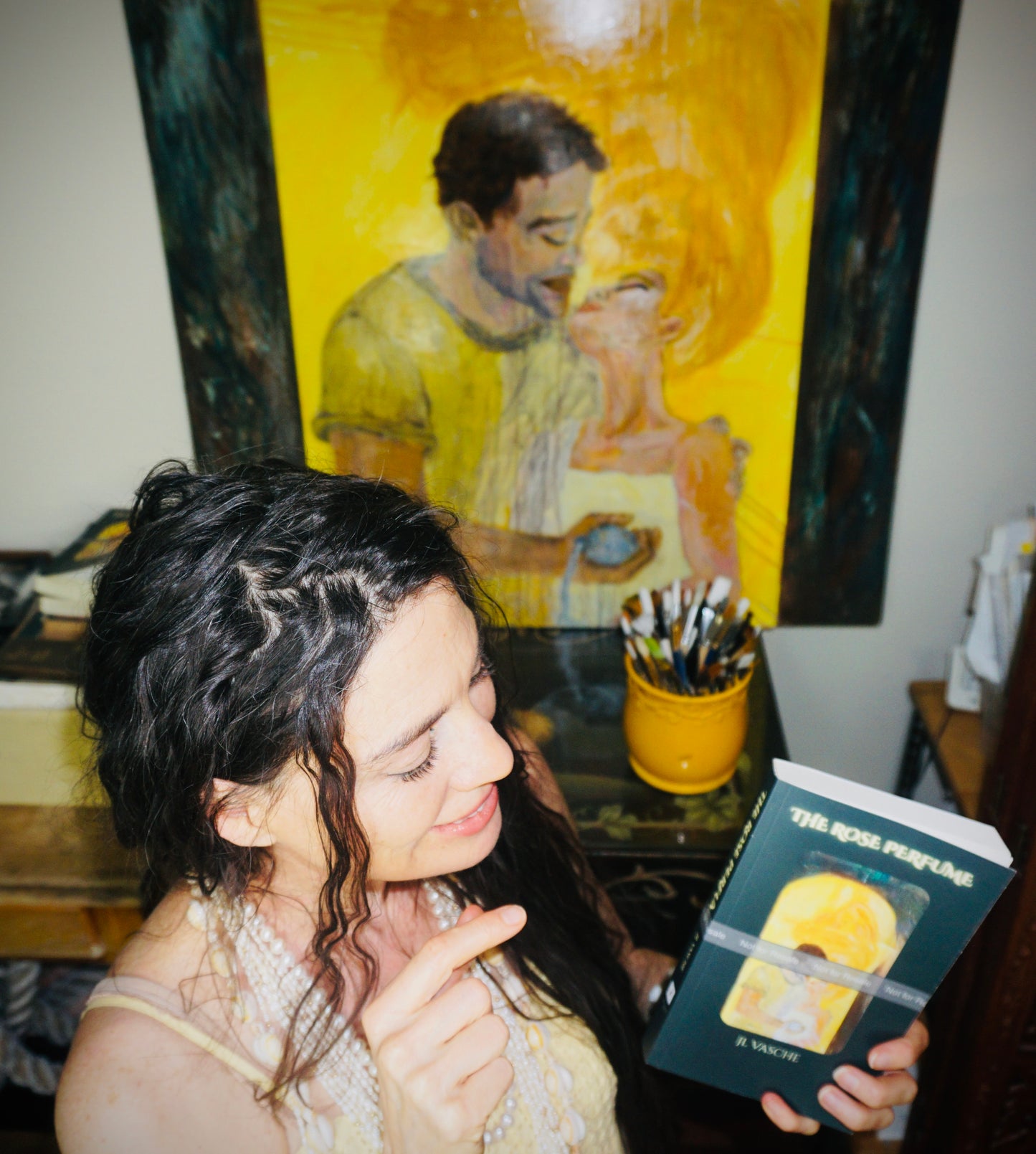 Print: 'Remember,' Cover of THE ROSE PERFUME novel