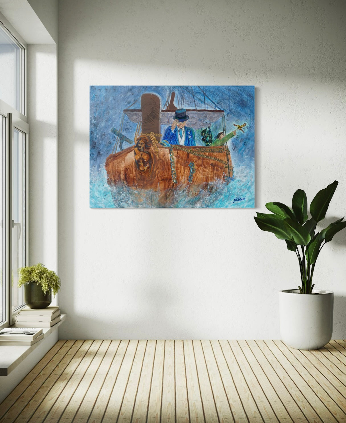 Original Painting: The Arrival